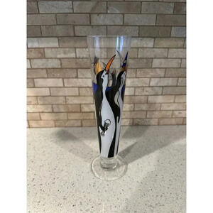 Ritzenhoff Iti Janz DESIGN 2000 "Penguin Party" Beer Glass
